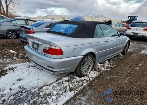 2003 BMW 330 Ci z USA, uszkodzony, nr VIN WBABS53413JU99515